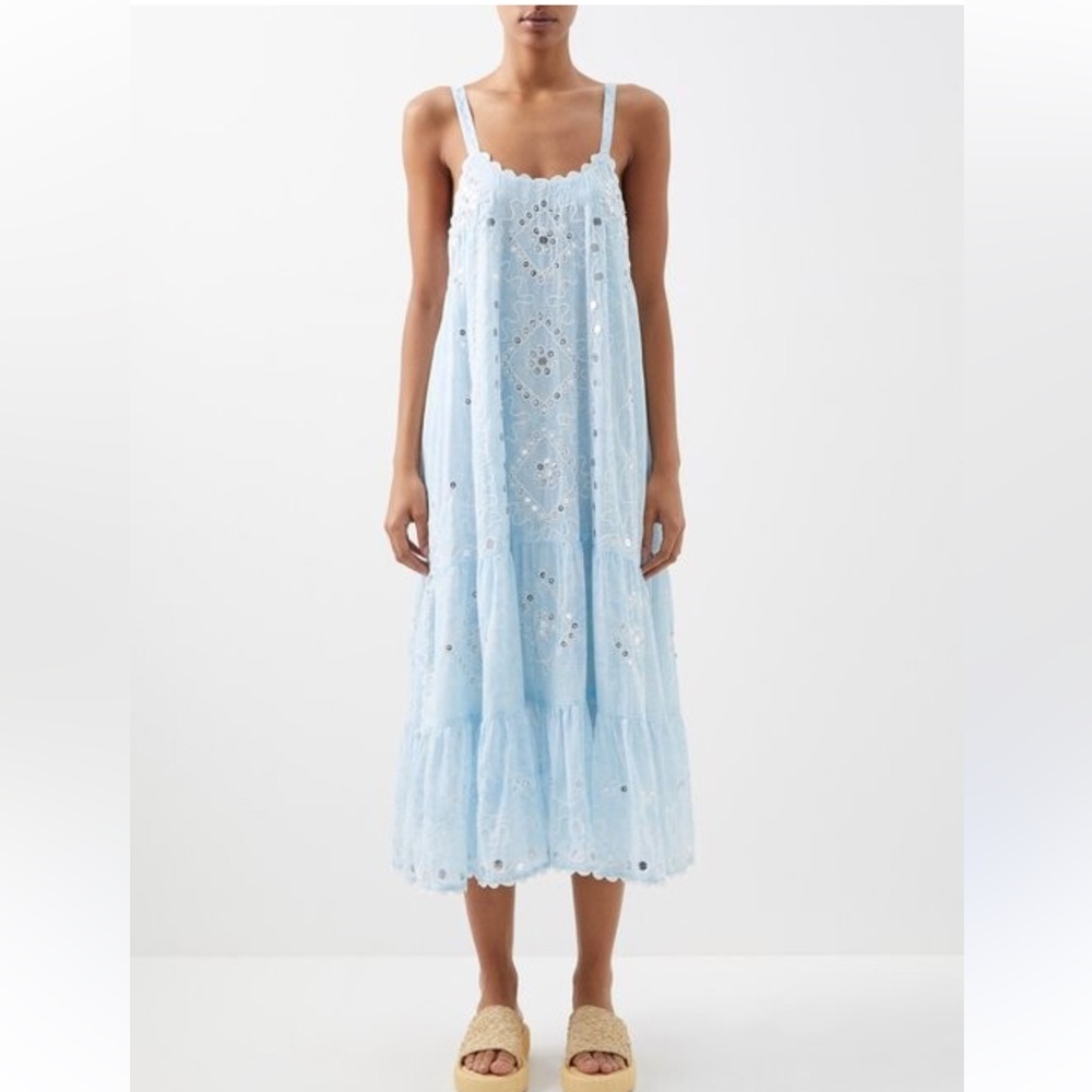 Juliet Dunn Mirrored maxi dress